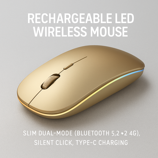 Rechargeable LED Wireless Mouse