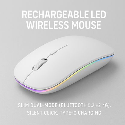 Rechargeable LED Wireless Mouse